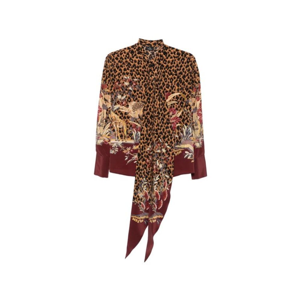 Etro Women Printed Silk Shirt